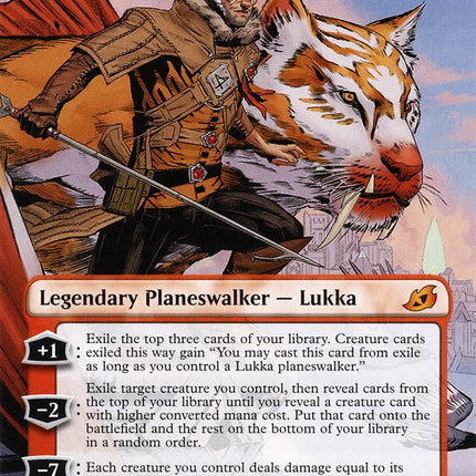 Lukka, Coppercoat Outcast (Borderless) [Ikoria: Lair of Behemoths]