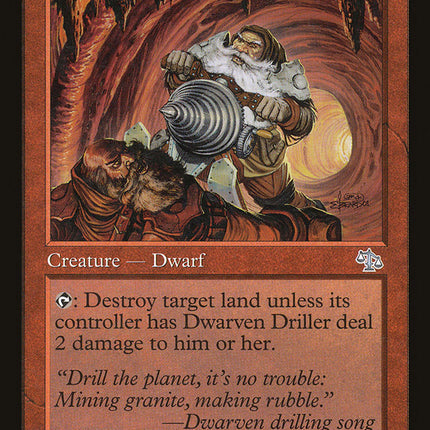Dwarven Driller [Judgment]
