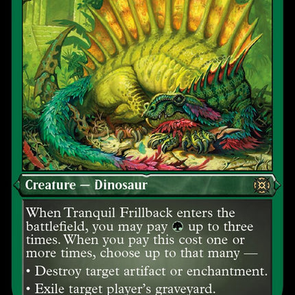 Tranquil Frillback (Foil Etched) [March of the Machine: The Aftermath]