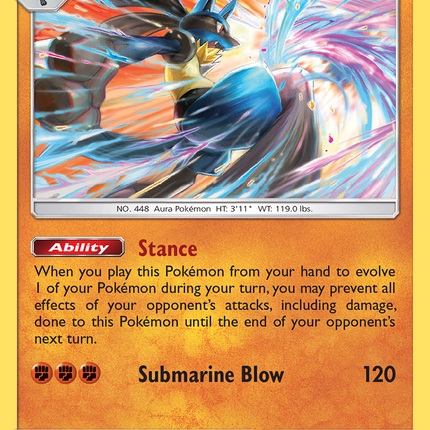 Lucario (SM54) [Sun & Moon: Black Star Promos]