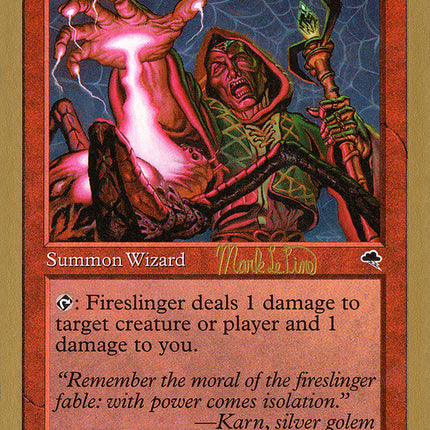 Fireslinger (Mark Le Pine) [World Championship Decks 1999]