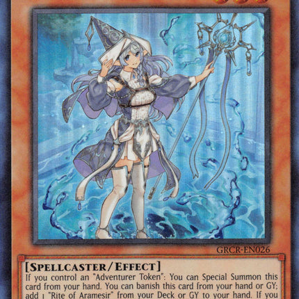 Water Enchantress of the Temple [GRCR-EN026] Ultra Rare