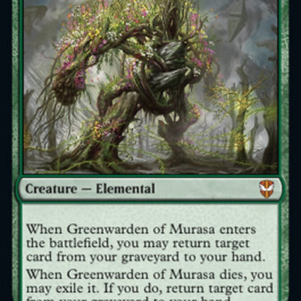 Greenwarden of Murasa [Streets of New Capenna Commander]