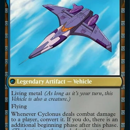 Cyclonus, the Saboteur // Cyclonus, Cybertronian Fighter [Transformers]