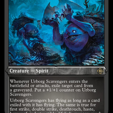 Urborg Scavengers (Foil Etched) [March of the Machine: The Aftermath]