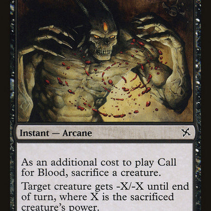 Call for Blood [Betrayers of Kamigawa]