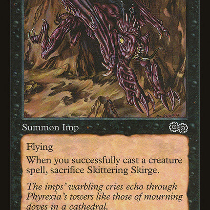 Skittering Skirge [Urza's Saga]