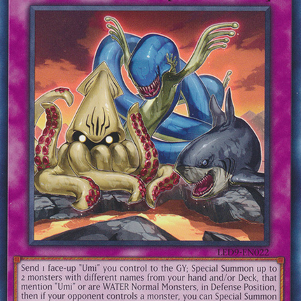 Kairyu-Shin's Dark Reef [LED9-EN022] Rare