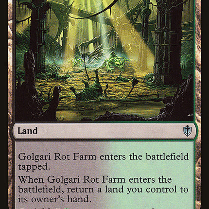 Golgari Rot Farm [Commander 2016]