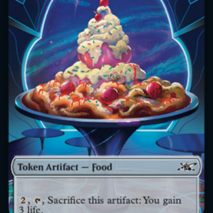 Clown Robot (003) // Food (010) Double-Sided Token [Unfinity Tokens]