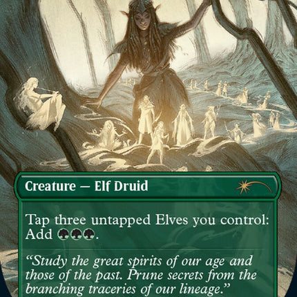 Heritage Druid (Borderless) [Secret Lair Countdown Kit]