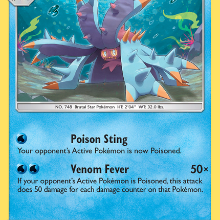 Toxapex (69/214) [Sun & Moon: Lost Thunder]