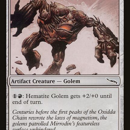 Hematite Golem [The List]