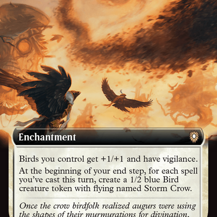 Murmuration (Extended Art) [Bloomburrow Commander]