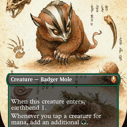 Badgermole Cub (Borderless) [Avatar: The Last Airbender]