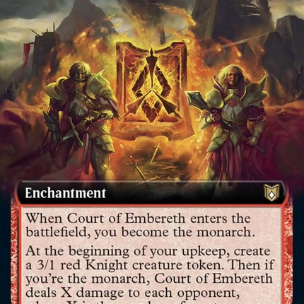 Court of Embereth (Extended Art) [Wilds of Eldraine Commander]