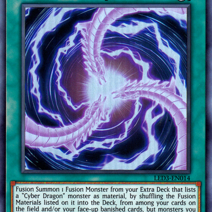 Cyberload Fusion [LED3-EN014] Super Rare