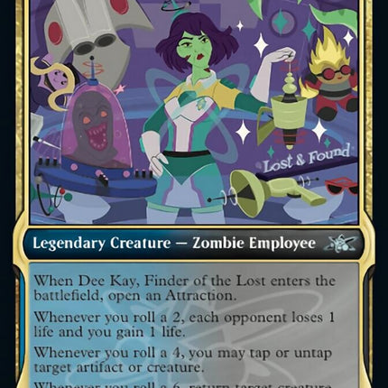 Dee Kay, Finder of the Lost (Showcase) (Galaxy Foil) [Unfinity]