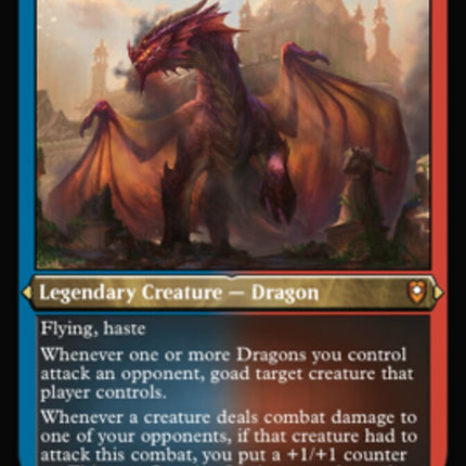 Firkraag, Cunning Instigator (Display Commander) (Foil Etched) [Commander Legends: Battle for Baldur's Gate]