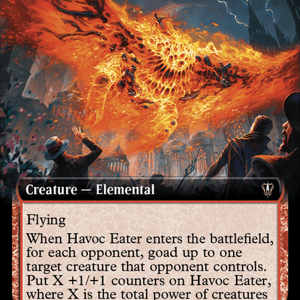 Havoc Eater (Extended Art) [Murders at Karlov Manor Commander]