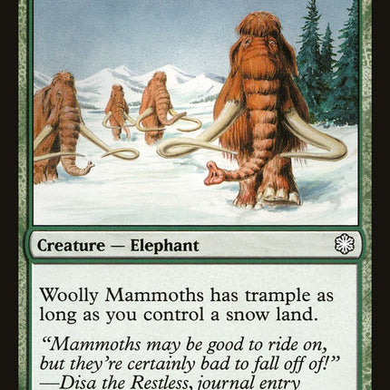 Woolly Mammoths [Coldsnap Theme Decks]