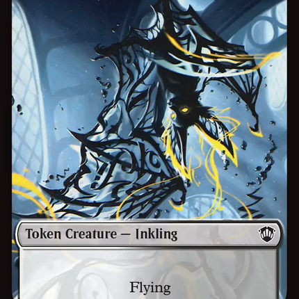 Pegasus // Inkling (0022) Double-Sided Token [Secrets of Strixhaven Commander Tokens]