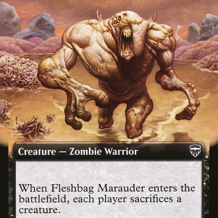 Fleshbag Marauder (Extended Art) [Commander Legends]