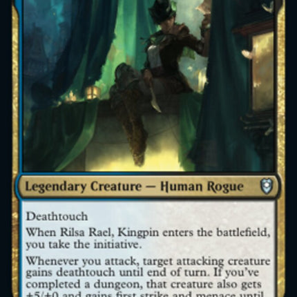 Rilsa Rael, Kingpin [Commander Legends: Battle for Baldur's Gate]