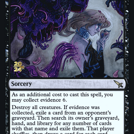 Deadly Cover-Up [Murders at Karlov Manor Prerelease Promos]