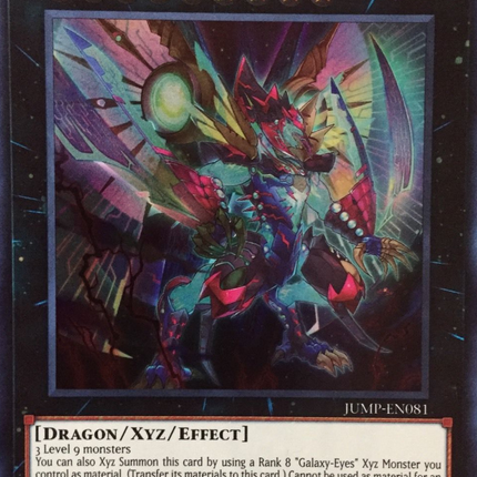 Galaxy-Eyes Cipher Blade Dragon [JUMP-EN081] Ultra Rare