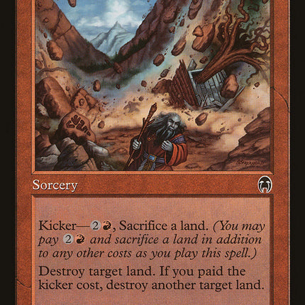 Dwarven Landslide [Apocalypse]