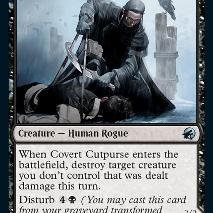 Covert Cutpurse // Covetous Geist [Innistrad: Midnight Hunt]