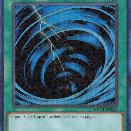 Mystical Space Typhoon (Duel Terminal) [HAC1-EN023] Parallel Rare