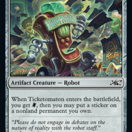 Ticketomaton (Galaxy Foil) [Unfinity]