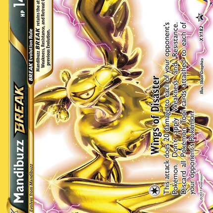 Mandibuzz BREAK (XY182) [XY: Black Star Promos]