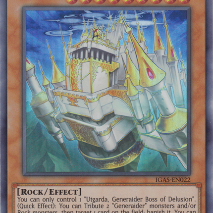 Utgarda, Generaider Boss of Delusion [IGAS-EN022] Super Rare
