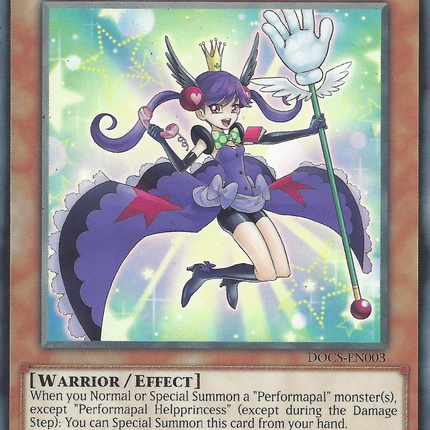 Performapal Helpprincess [DOCS-EN003] Rare