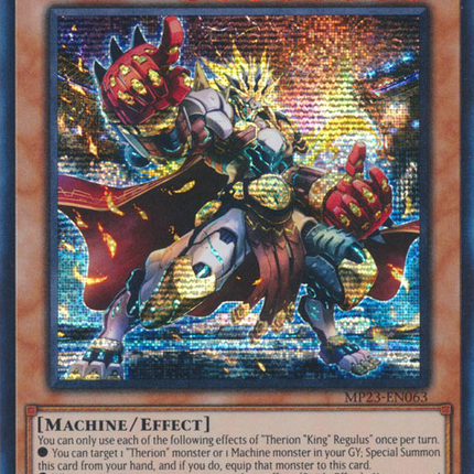 Therion "King" Regulus [MP23-EN063] Prismatic Secret Rare