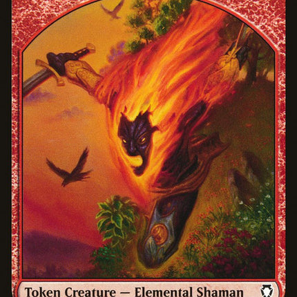 Elemental Shaman Token [Commander Anthology Volume II Tokens]