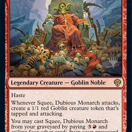 Squee, Dubious Monarch (Promo Pack) [Dominaria United Promos]