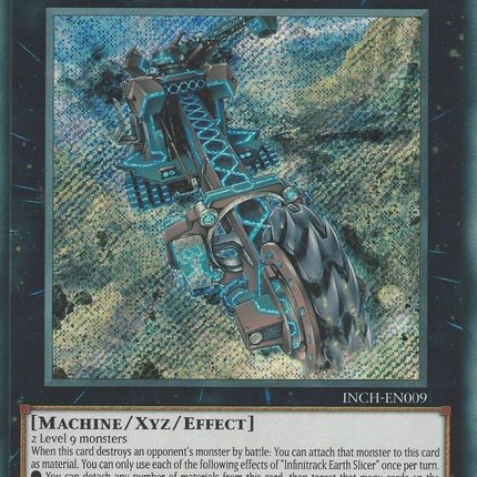 Infinitrack Earth Slicer [INCH-EN009] Secret Rare