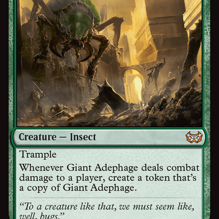 Giant Adephage [Duskmourn: House of Horror Commander]