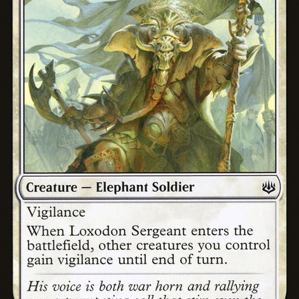Loxodon Sergeant [War of the Spark]