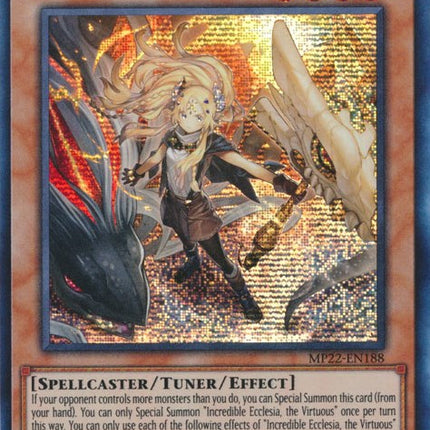 Incredible Ecclesia, the Virtuous [MP22-EN188] Prismatic Secret Rare