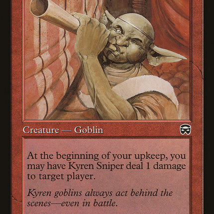 Kyren Sniper [Mercadian Masques]