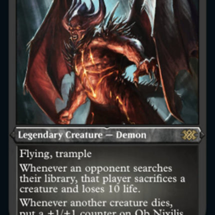 Ob Nixilis, Unshackled (Foil Etched) [Double Masters 2022]