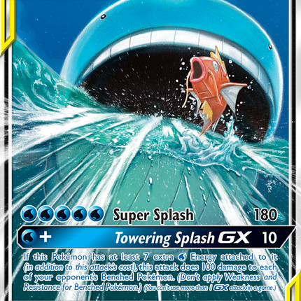 Magikarp & Wailord GX (SM166) [Sun & Moon: Black Star Promos]