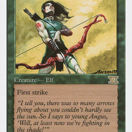 Elvish Archers [Classic Sixth Edition]