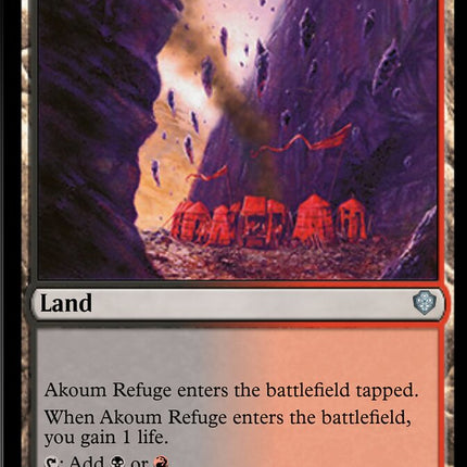 Akoum Refuge [Starter Commander Decks]