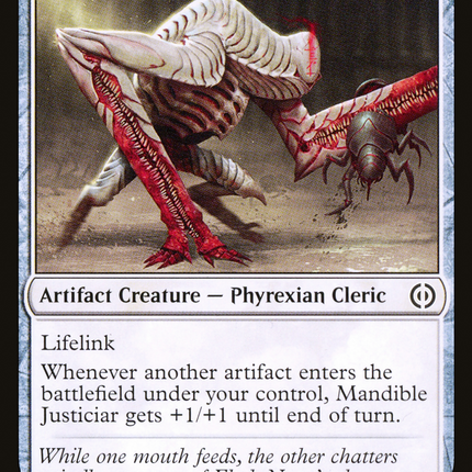 Mandible Justiciar [Phyrexia: All Will Be One]